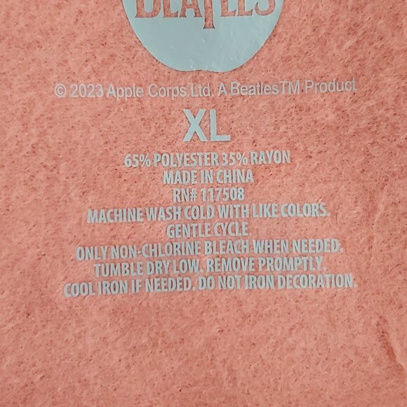 The Beatles Abbey Road Fleece Lined Festival Band Sweatshirt Size XL - Picture 8 of 9